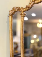 آیینه قدی تمام چوب مدل سه لته خم - تصویر 2